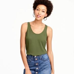 NWT - J Crew drapey tank